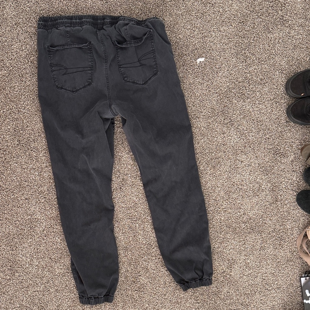 American Eagle Outfitters Black Joggers - Picture 4 of 4